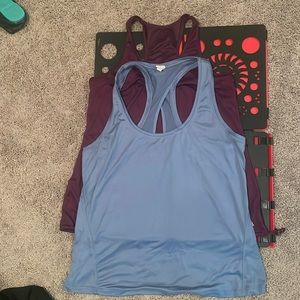 Lot of 2 Fitness tank tops/Brand (DANSKIN AND VELOCITY)